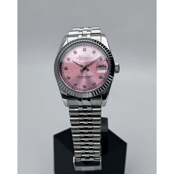 Custom Seiko Mod • Pink Diamond Datejust • 36mm